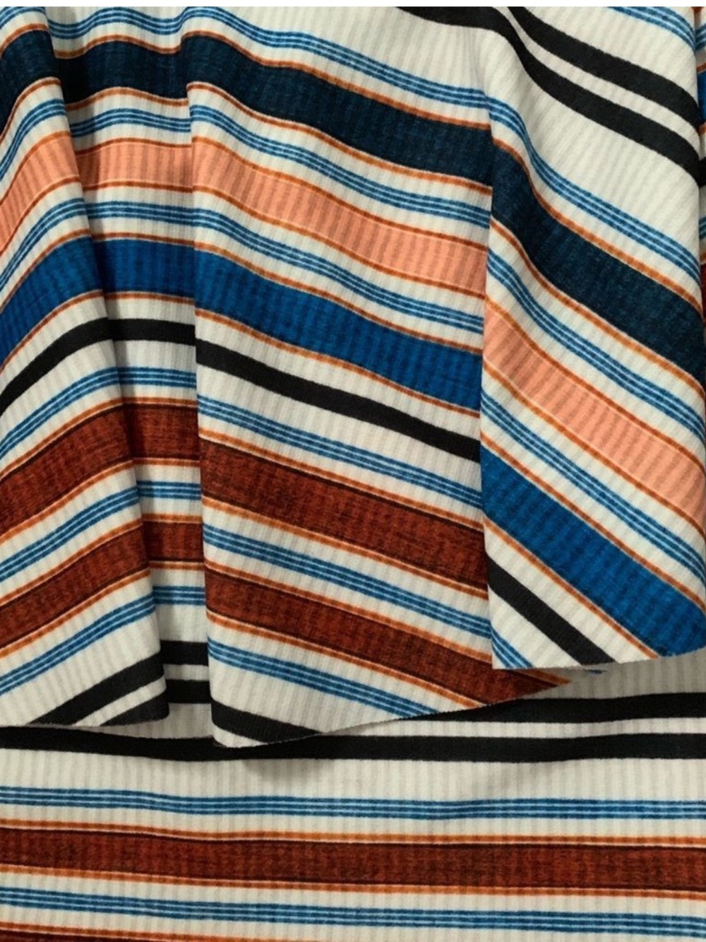 Zara RARE | B | W Collection Striped Ruffle Tank Top Drape Front - Picture 8 of 11